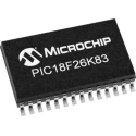 Microchip 8 bit PIC Microcontroller PIC18F26K83-I/SO 64 MHz, 64kB FLASH, 28-Pin SOIC