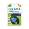 Dymo Black on Blue Label Printer Tape 12 mm Width 4 m Length S0721650
