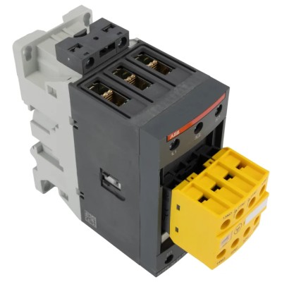 ABB Jokab Safety Contactor AFS Series 3-Pole 105A, 37kW, 100-250V AC/DC Coil, 600V AC Contacts 1SBL387082R1322 AFS65-30-22-13