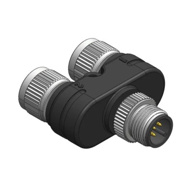 RS PRO Straight Circular Connector Adapter 5 M12 Male 5 M12 Female 175-2512