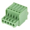 Phoenix Contact FK-MC 0.5/5-ST-2.5 Series Pluggable Terminal Block, 5-Contact, 2.5 mm Pitch, 20A, Polyamide Housing 1881354