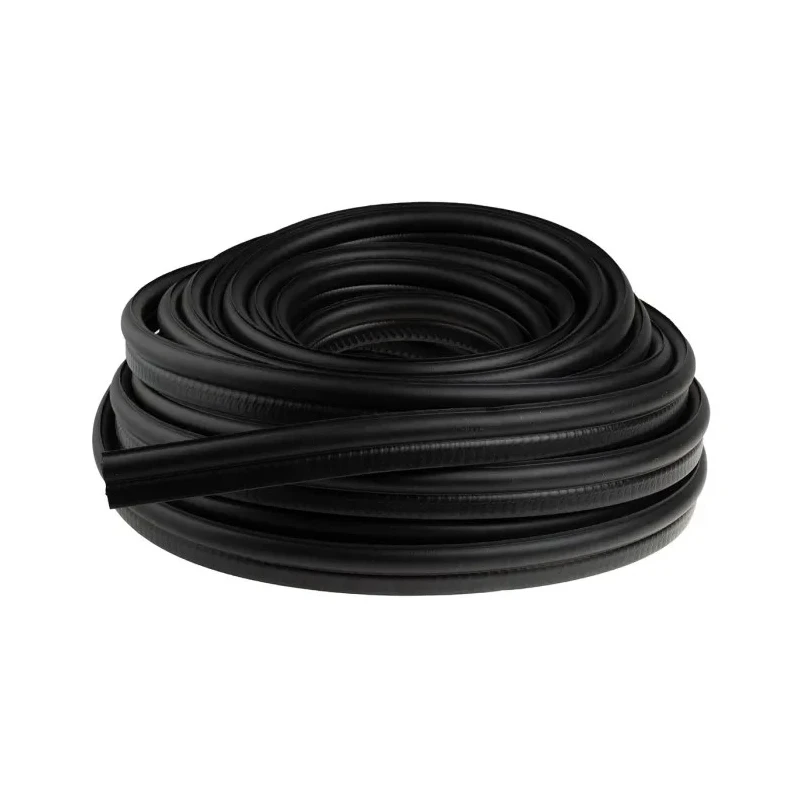 RS PRO Black Ethylene Propylene Diene Monomer D-Type Edge Protection Strip 20m Length 16mm Width 32.5mm Height 175-2560