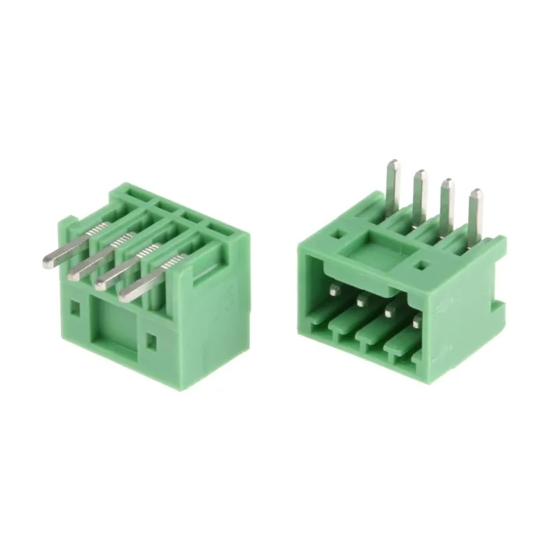 Phoenix Contact COMBICON MC Series Pluggable Terminal Block, 4-Contact, 2.5 mm Pitch, 1 Row, 320 V, 4 A, Right Angle 1881464