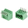 Phoenix Contact COMBICON MC Series Pluggable Terminal Block, 4-Contact, 2.5 mm Pitch, 1 Row, 320 V, 4 A, Right Angle 1881464