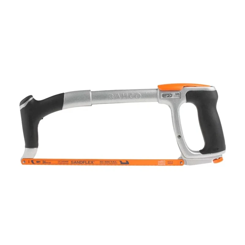 Bahco Ergonomic Hacksaw 300 mm Blade Length, 24 TPI Bi-Metal Blade 325