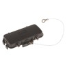 HARTING Protective Cover Metal Side Cable Entry 2 Contacts Han B Series 16B Grey 09300165425