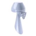 Werma Large Signal Horn Wall Mounted 230V AC, IP55, Continuous Tone 108 dB @ 1m, Polycarbonate Housing 