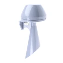 Werma Large Signal Horn Wall Mounted 230V AC, IP55, Continuous Tone 108 dB @ 1m, Polycarbonate Housing 