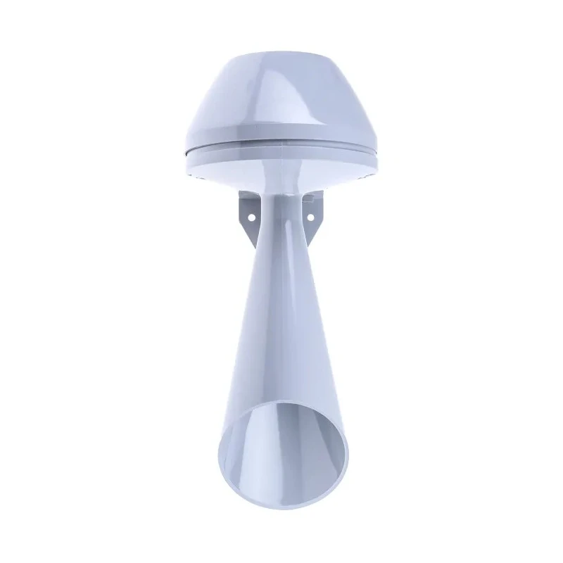 Werma Large Signal Horn Wall Mounted 230V AC, IP55, Continuous Tone 108 dB @ 1m, Polycarbonate Housing 