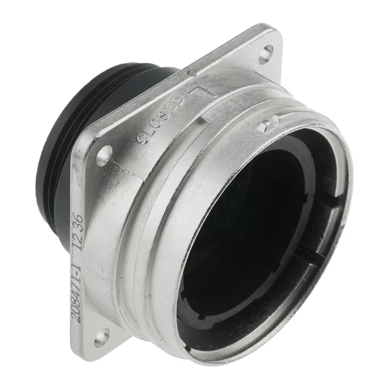 TE Connectivity Circular Connector Panel Mount Socket, 37 Contacts, Male, Standard Size, 600V, 13A, Thermoplastic 208471-1