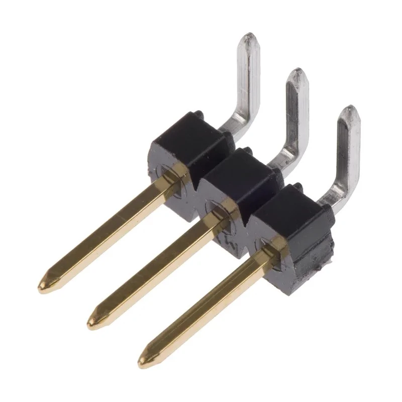 Molex C-Grid III Series Right Angle Through Hole Pin Header, 3 Contact(s), 2.54 mm Pitch, 1 Row, Unshrouded 90121-0763