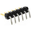Molex C-Grid III Series Right Angle Through Hole Pin Header 6 Contacts 2.54 mm Pitch 1 Row Unshrouded 90121-0766