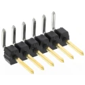 Molex C-Grid III Series Right Angle Through Hole Pin Header 6 Contacts 2.54 mm Pitch 1 Row Unshrouded 90121-0766