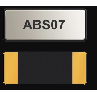 Abracon 32.768 kHz Crystal ±10 ppm Surface Mount 2-Pin 0.9 mm Height 3.2 mm Length 1.5 mm Width ABS07-166-32.768KHZ-T