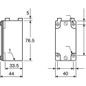 Telemecanique Sensors Roller Plunger Limit Switch 1 NO/1 NC, IP65 Metal Housing, 240V AC, 3A 