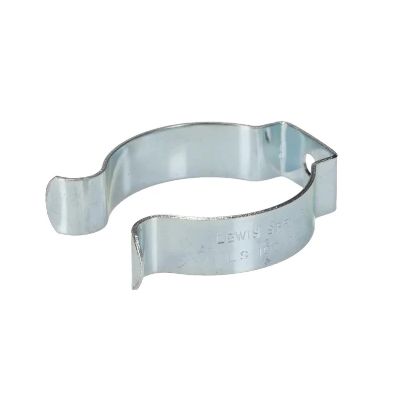 RS PRO Steel Spring Clip 45 mm Clip to Suit Diameter, 56 mm Overall Height, 5 mm Fixing Hole Diameter 175-3588