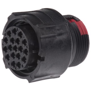 Souriau Sunbank by Eaton Circular Connector 18 Contacts Cable Socket Female IP67 Clipper CL1F3101