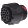 Souriau Sunbank by Eaton Circular Connector 18 Contacts Cable Socket Female IP67 Clipper CL1F3101