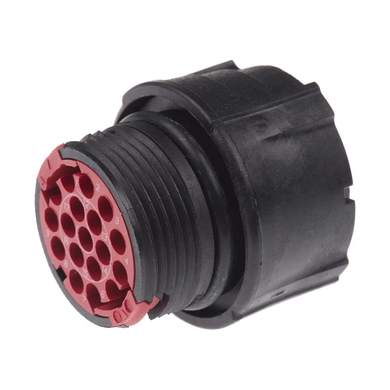 Souriau Sunbank by Eaton Circular Connector 18 Contacts Cable Socket Female IP67 Clipper CL1F3101