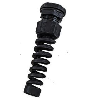 Alpha Wire Black Polyamide 6 Cable Gland FIT Wire Management Series PG11 Thread, 5 mm Min., 10 mm Max., IP66, IP68 