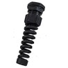 Alpha Wire Black Polyamide 6 Cable Gland FIT Wire Management Series PG11 Thread, 5 mm Min., 10 mm Max., IP66, IP68