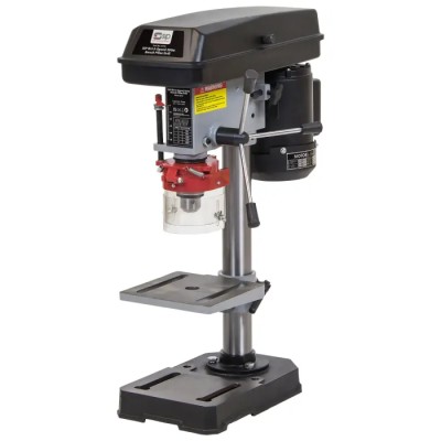 SIP 350W 2620rpm Bench Mount Pillar Drill with 13mm Chuck, 160x160mm Table, 230V 01710