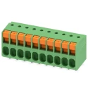 Phoenix Contact PCB Terminal Block TDPT 2.5/ 10-SP-5.08 Series, 10-Contact, 5.08 mm Pitch, Wave Soldering Mount, 400 1017511
