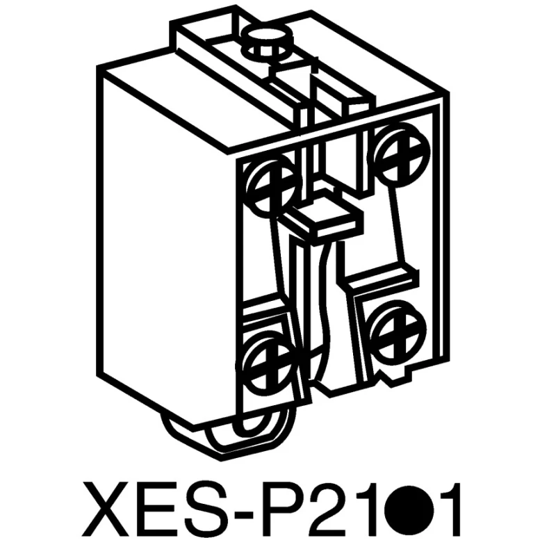 Telemecanique Sensors OsiSense XC Series Limit Switch, 2 CO, 600V XESP2021