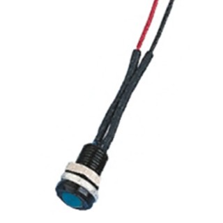 Oxley Panel Mount Indicator OXL/CLH/63 Series, Silver Bezel, IP66 Rated, 13.5mm Length 