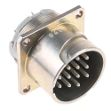 Souriau Sunbank by Eaton Circular Connector 12 Contacts Panel Mount Socket Male IP65 2000V 11A 84031132