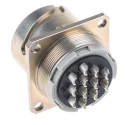 Souriau Sunbank by Eaton Circular Connector 12 Contacts Panel Mount Socket Male IP65 2000V 11A 84031132