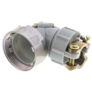 Souriau Sunbank by Eaton Circular Connector Backshell 840Size 2 Angled Straight Strain Relief 40.5mm Length 84020008