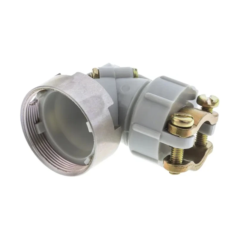 Souriau Sunbank by Eaton Circular Connector Backshell 840Size 2 Angled Straight Strain Relief 40.5mm Length 84020008
