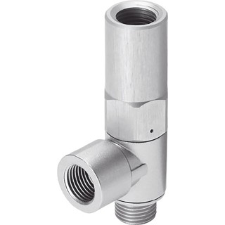 Festo Non Return Valve, Series HGL, Maximum Operating Pressure 10 bar, Max Operating Temperature 60°C, Model HGL-1/8-1/8-B