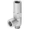 Festo Non Return Valve, Series HGL, Maximum Operating Pressure 10 bar, Max Operating Temperature 60°C, Model HGL-1/8-1/8-B