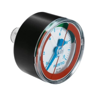 Festo 40 mm R 1/8 Threaded Pressure Gauge 10 bar MA-40-10-R1/8-E-RG