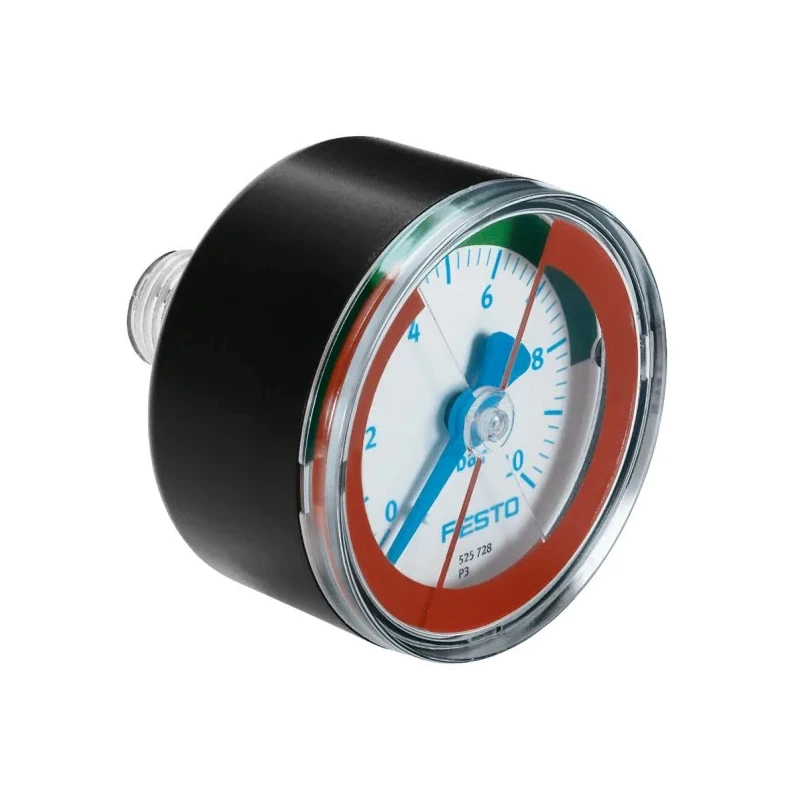 Festo 40 mm R 1/8 Threaded Pressure Gauge 10 bar MA-40-10-R1/8-E-RG