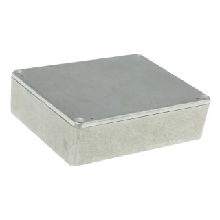 Hammond 1590 Series Natural Lid Die Cast Aluminium Enclosure IP65 34 mm Height 119.5 mm Length 94 mm Width 1590WBB