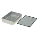 Hammond 1590 Series Natural Lid Die Cast Aluminium Enclosure IP65 34 mm Height 119.5 mm Length 94 mm Width 1590WBB