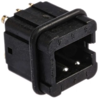 HARTING Heavy Duty Power Connector Insert Male 6 Contacts 10A 50V Cable Mount STAF Series 09700062616