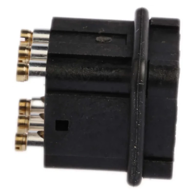 HARTING Heavy Duty Power Connector Insert Male 6 Contacts 10A 50V Cable Mount STAF Series 09700062616
