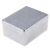 Hammond 1590 Series Natural Lid Die Cast Aluminium Enclosure, IP65, 56.5 mm H x 119.5 mm L x 94 mm W, Shielded 1590WC