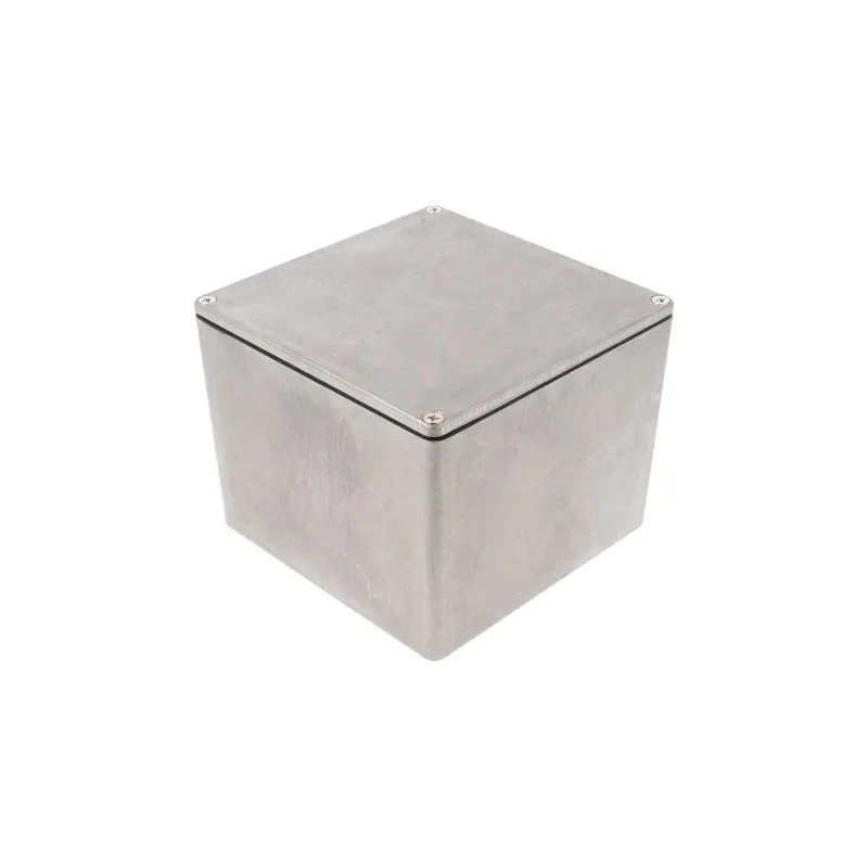 Hammond 1590 Series Die Cast Aluminium Enclosure Natural Lid IP65 120 x 120 x 94 mm 1590WV