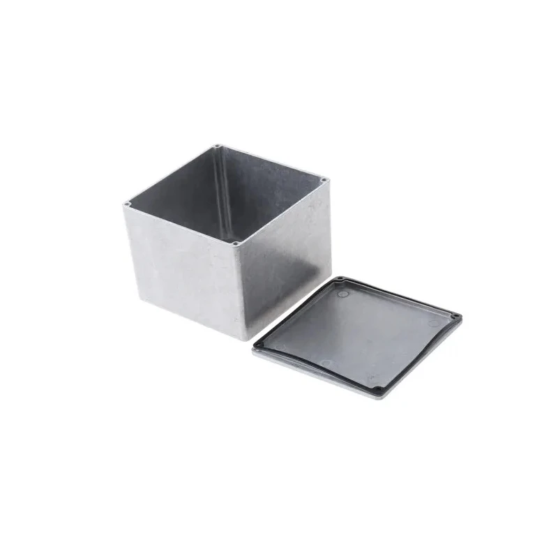 Hammond 1590 Series Die Cast Aluminium Enclosure Natural Lid IP65 120 x 120 x 94 mm 1590WV