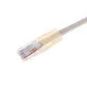 Decelect Cat5 Unshielded PVC Jacketed Grey Ethernet Cable 2 m 