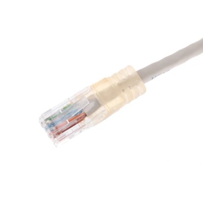 Decelect Cat5 Unshielded PVC Jacketed Grey Ethernet Cable 2 m 
