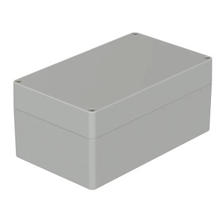 Bopla Euromas Series Light Grey ABS General Purpose Enclosure IP66 90 mm x 200 mm x 120 mm 03237000