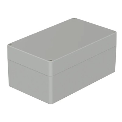 Bopla Euromas Series Light Grey ABS General Purpose Enclosure IP66 90 mm x 200 mm x 120 mm 03237000
