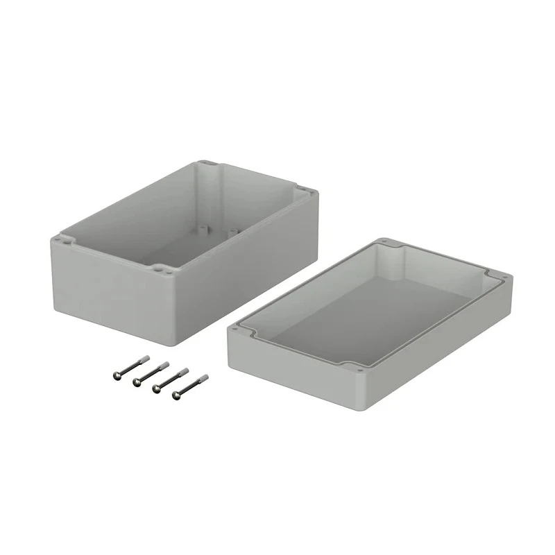 Bopla Euromas Series Light Grey ABS General Purpose Enclosure IP66 90 mm x 200 mm x 120 mm 03237000