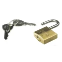 ABUS Weatherproof Brass and Stainless Steel Keyed Alike Padlock, 5 mm Shackle Diameter, 30 mm Body Width XR0065IB30KA8